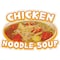 Signmission Chicken Noodle SoupConcession Stand Food Truck Sticker, 8" x 4.5", D-DC-8 Chicken Noodle Soup19 D-DC-8 Chicken Noodle Soup19 - alternate 1